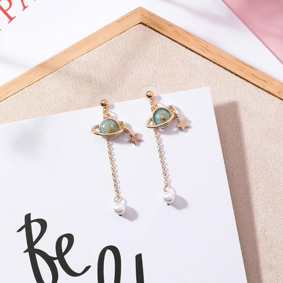 Unique Zone Jewelry - ❤️️NEW MOONLIGHT Planet Star Handmade Earrings 15